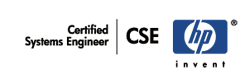 HP Certified Systems Engineer logo